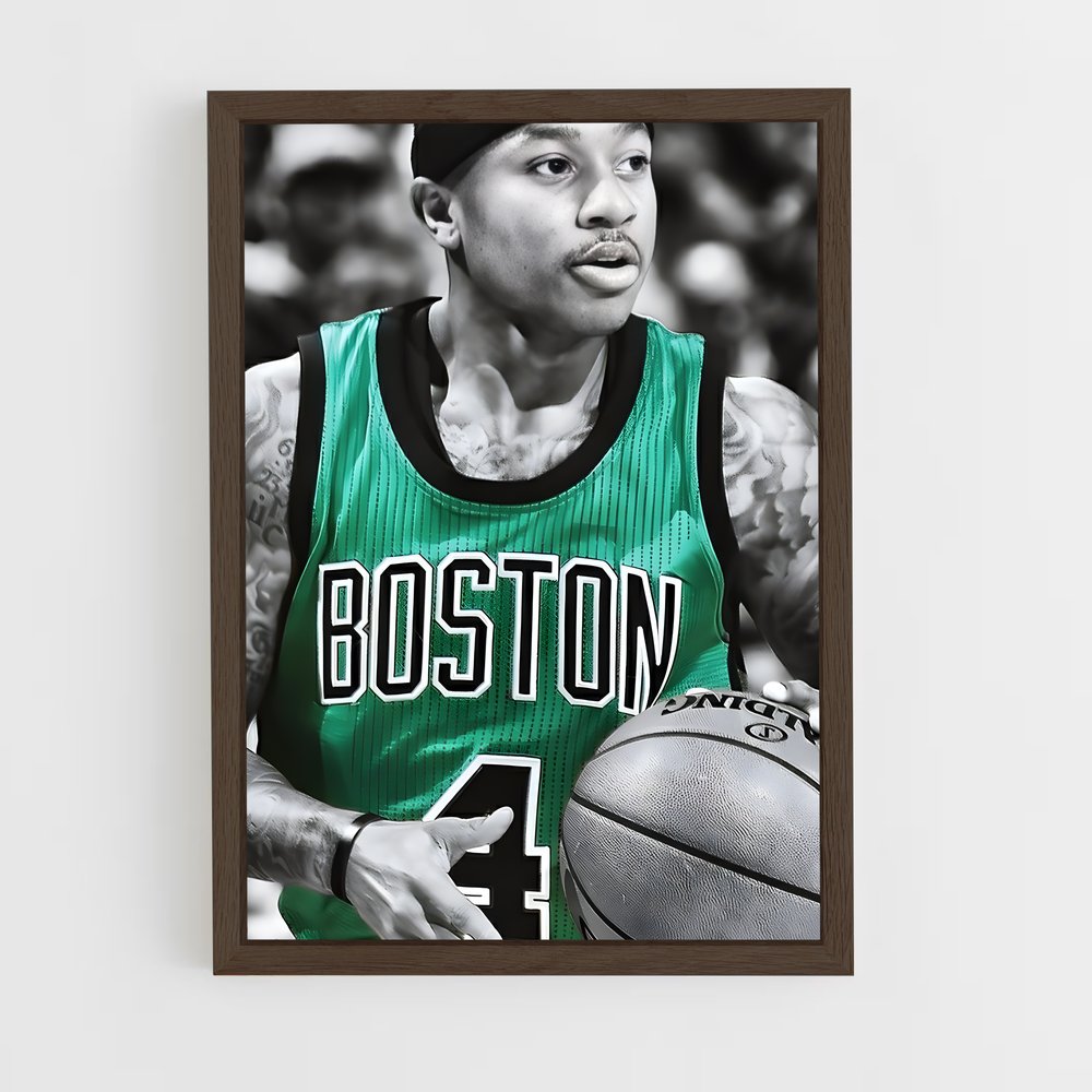 Poster Isiah Thomas: Légende des Celtics – affiche Basketball (vue 5)